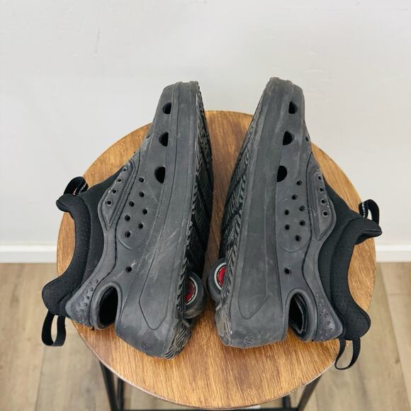 Heelys Wowza Black Clog Shoe With Wheels Youth Size 3 - Picture 6 of 10